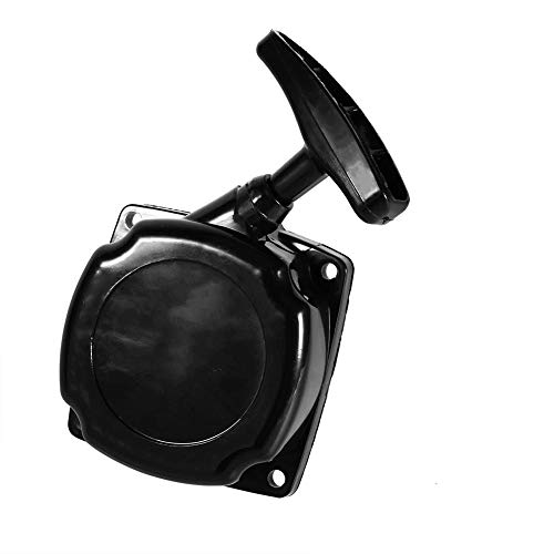 Recoil Pull Starter, Plastic Mini Pocket Pull Starter Pull Start Engine Pull Starter Handle for 2 Stroke Mini Pocket Super Bike Scooter Atv Quad other modification