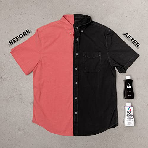 Rit Back to Black Dye Kit, 5.88 x 5 x 2.38