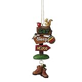 Eat Sleep Hike Ornament