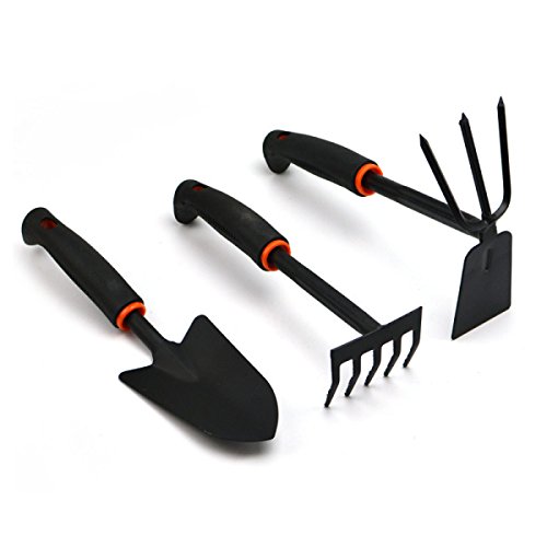 Buy Gardening Plastic Handle Hoe Shovel Rake Garden Three Piece Set