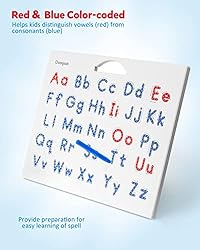 Coogam Magnetic Letters Practicing Board, Magnets