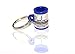 EZ Splitz Cigar Cutter Blunt Splitters - Small Size Cigar (Blue) With Solid Steel Keychain by SirGARA