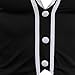 iiniim Mens Maid Roleplay Outfit Tops with Thong Collar Handcuffs Lingerie Set