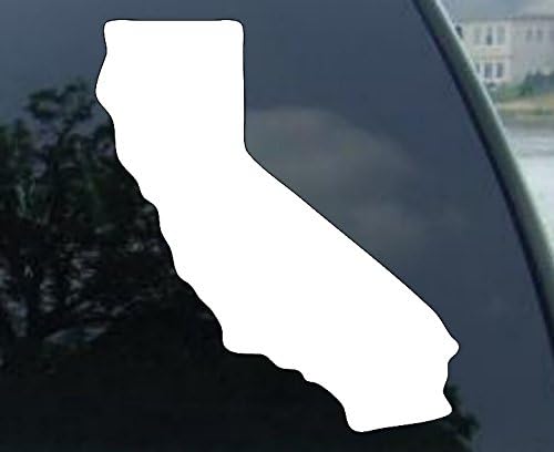6" California State Decal