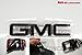 Decal Concepts GMC Sierra/Yukon Gloss Black Front Grill Emblem Overlay Wrap Kit (07-17)