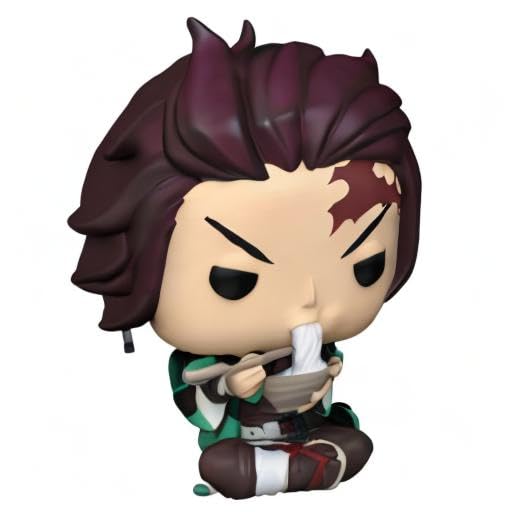 Funko POP! Animation: Demon Slayer - Tanjiro with Noodles - Collectable Vinyl Figure - Gift Idea - Official Merchandise - for Kids & Adults - Anime Fans - Model Figure for Collectors and Display