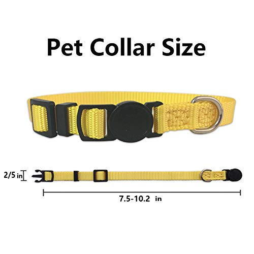 Puppy ID Collar Identification Soft Nylon Adjustable Breakaway Safety Whelping Litter Collars for Newborn Pets with… - Image 5