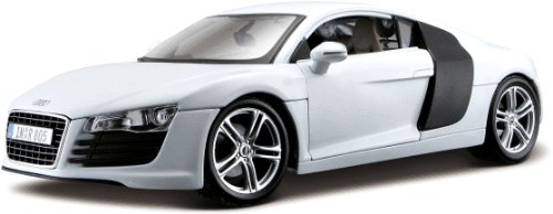 Audi R8 White 1/18 Diecast Model Car