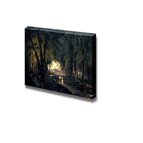 The Woods Near Spandau by Carl Blechen Print...