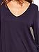 MakeMeChic Women's Casual Loose V Neck Long Sleeve Autumn Maxi Dress