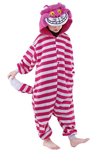 Newcosplay Children Christmas Fleece Animal Oneise Pajamas