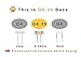 Lamsky G6.35 GY6.35 Bi-Pin Base LED Bulb 12V/24V 2.5 Watt Warm White 3000K Non-dimmable 30W Equivalent(4-Pack)