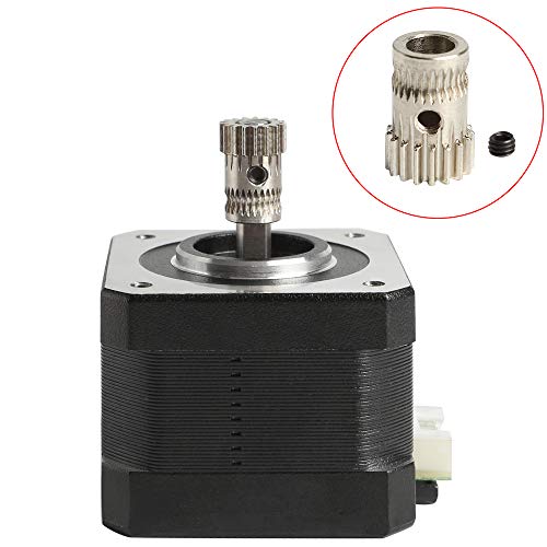 BCZAMD 3D Printer Accessories MK2/MK2.5/MK3 Parts Extruder Driving Gear Kit Cloned Btech Dual Gears Steel Pulleys Kit Gears Extrusion Wheel for Prusa i3 DIY