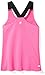 Starter Girls' Stretch Elastic-Strap Tank Top, Amazon Exclusive, Power Pink, L (10/12)