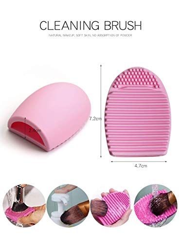 Makeup Brushes 18 Pcs Professional Makeup Brush Set with Brush Bag, Premium Synthetic Foundation Brushes Blending Face Powder Eye Shadows Travel Make up Brushes Tool