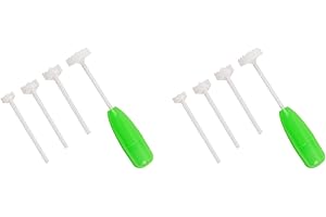 ZEYUXXRUR 2X Eggplant Corer Tomato Seeds Remover Pitter Fruit Core Seed Remover Vegetable Spiral Seed Kitchen Gadgets