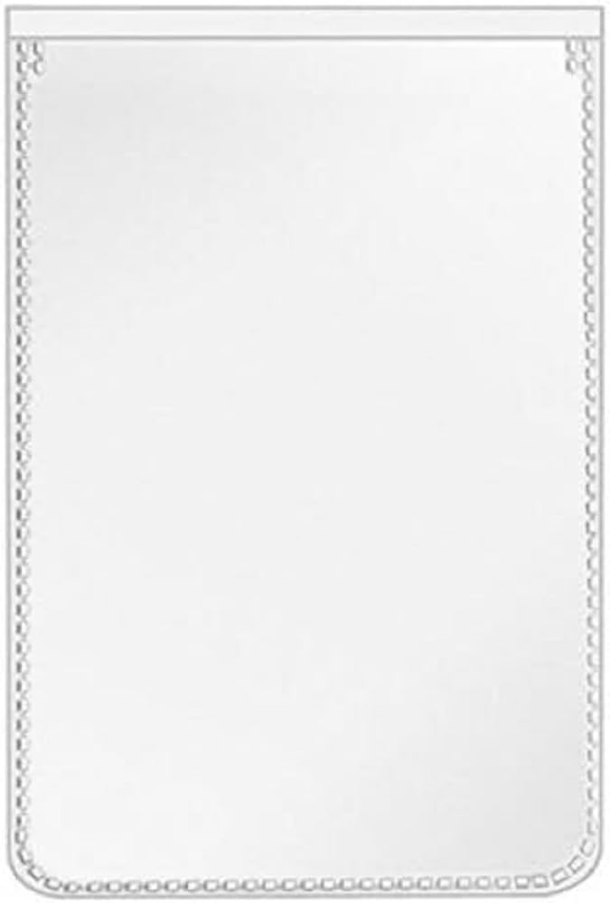 VELOFLEX 3117500 Protective and ID Card Cover 57 x 88 mm Polypropylene Film with Tear Protection Indelible Pack of 20 Vaccination Certificate Cover for Immune Cards