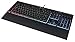 Corsair K55 RGB Gaming Keyboard - Quiet & Satisfying LED Backlit Keys - Media Controls - Wrist Rest Included - Onboard Macro Recording (Renewed)