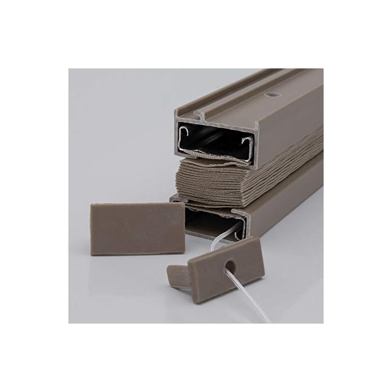 RecPro RV Pleated Shade Repair Kit Tan Window Shade Restringing Kit