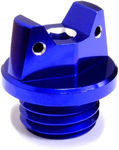 MotoSculpt Oil Fill Cap Plug (BLUE) for Kawasaki KX60 KX65 KX80 KX85 KX100
