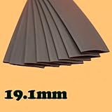 Heat Shrink Tubing 19.1 mm Black Tube Sleeving Kit Pack.
