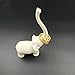 Niceful ANYA White Elephant Ring Holder