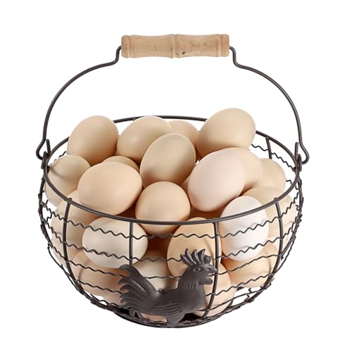 OGANAZI Farmhouse Egg Basket