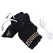 Crytech Women’s Men’s 5V USB Heated Gloves Mitten Winter Hands Warm Laptop Computer Gloves Full & Half Fingerless Heating Wool Knitted Hands Warmer Gloves Washable for Girl Boy (C)thumb 3
