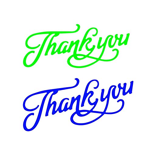 Stencil Diy - 46 94mm Metal Steel Sharp Embossing Template Thank You Letter Cutting Die Stencils Scrapbooking - Scrapbook 50 - Thumbnail 6