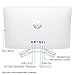 HP 2019 Pavilion 23.8 Inch FHD Touchscreen All-in-One Desktop (AMD A9-9425 3.70 GHz, 8GB DDR4 RAM, 1TB HDD, AMD Radeon R5, DVD, Windows 10, White) (Renewed)thumb 4