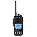 TYT MD-380 DMR Digital Radio Up to 1000 Channels with Programming Cable and 2 Antenna (High Gain Antenna included), Black