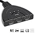 IDEgg3 Port Hdmi Switch Full Hd 1080p HUB Hdmi V1.3b (Latest) 2.5gbps Hd-DVD Ps3 Xbox360 Blu-ray Audio & Video 3 X Input 1 X Output Ultra High Performance(Black, Flexible Hdmi 3 Port Switch)