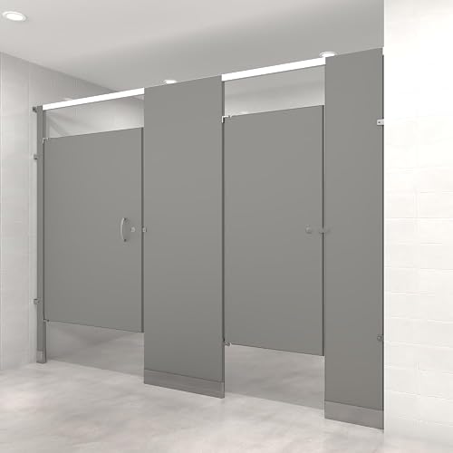 Hadrian Powder Coated Steel Toilet Partition, Overhead Braced ...