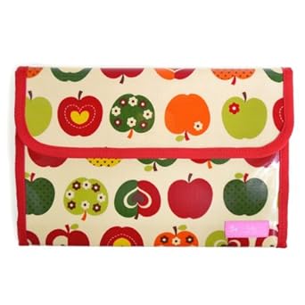 Amazon 母子手帳ケース ジャバラ マルチケース おしゃれリンゴの Amazon 母子手帳ケース ジャバラ マルチケース おしゃれリンゴの