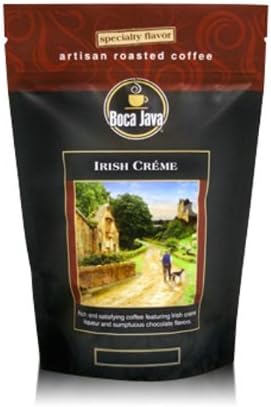 Decaf Irish Creme, Irish Cream Flavored Decaf Coffee, Ground, 8oz (2 Pack)