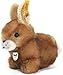 Steiff Hoppel Rabbit Stuffed Animal with Soft Woven Fur - Premium Plush Toy or Gift for Ages 3 and Up, Brown