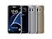 Samsung Galaxy S7 edge Case Clear Protective Cover - Gold