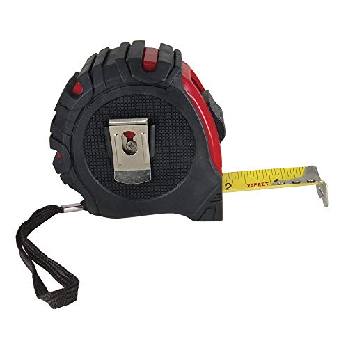 LeftHanded Tape Measure with Rubber Guard 25' Pricepulse