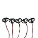Gonioa 10 Pcs 9v Battery Clip, 9V Battery Power Cable Plug Clip 2.1 X 5.5mm Male DC Plug for Arduino