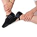 Great Soles Women's Ballet Sock , Black/Grey, One Size - comfortably fits women shoe sizes 6-10.