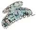 Blue Hair Clip for Women, Medium Couture Claw Clip for Thick or Fine Hair, Slip-Free Strong Hold, Lightweight, Damage-Free Design, South Sea Faux Shell | France Luxe