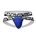 Two Pairs of Dominik Cotton Jockstraps Underwear, Mens (M, Princess Blue)