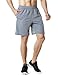 TSLA Men's (Pack of 2) Mesh Lightweight Workout Shorts HyperDri Performance w Pockets MBH22