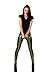 JNTworld Women Sexy Mermaid Fish Scale Hologram Soft Shine Leggings, S, Green