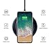 Wireless Charger iPhone X / 8 / 8 plus , Samsung Galaxy - Note 9 / S9 / S9 Plus , 8 / S8 / S8 Plus , S7 / S7 Edge / S6 Edge / 5 - Universal Qi Compatible Cordless Wirelless Charging Pad