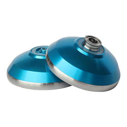 Spintastics Space Monkey Yo-Yo - Unresponsive or Responsive Play - Bi-Metal Yo-Yo (Blue)
