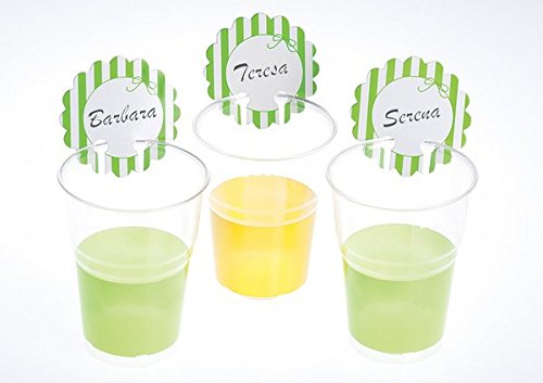 Givi Italia 12 Glass Signs green cm 6