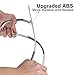 FSUTEG Plastic Hangers 50 Pack Dry Wet Clothes Hangers with Non-Slip Pads 0.2