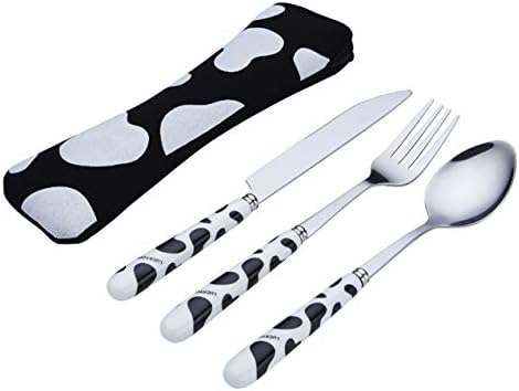 Gooki Kid Children 3-Piece Flatware Set (3 Pieces, Color A)