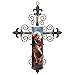 St Michael LED Flameless Devotion Prayer Candle, Religious Gift, 6 Hour Timer for More Hours of Enjoyment and Devotion! Dimensions 8.1875
